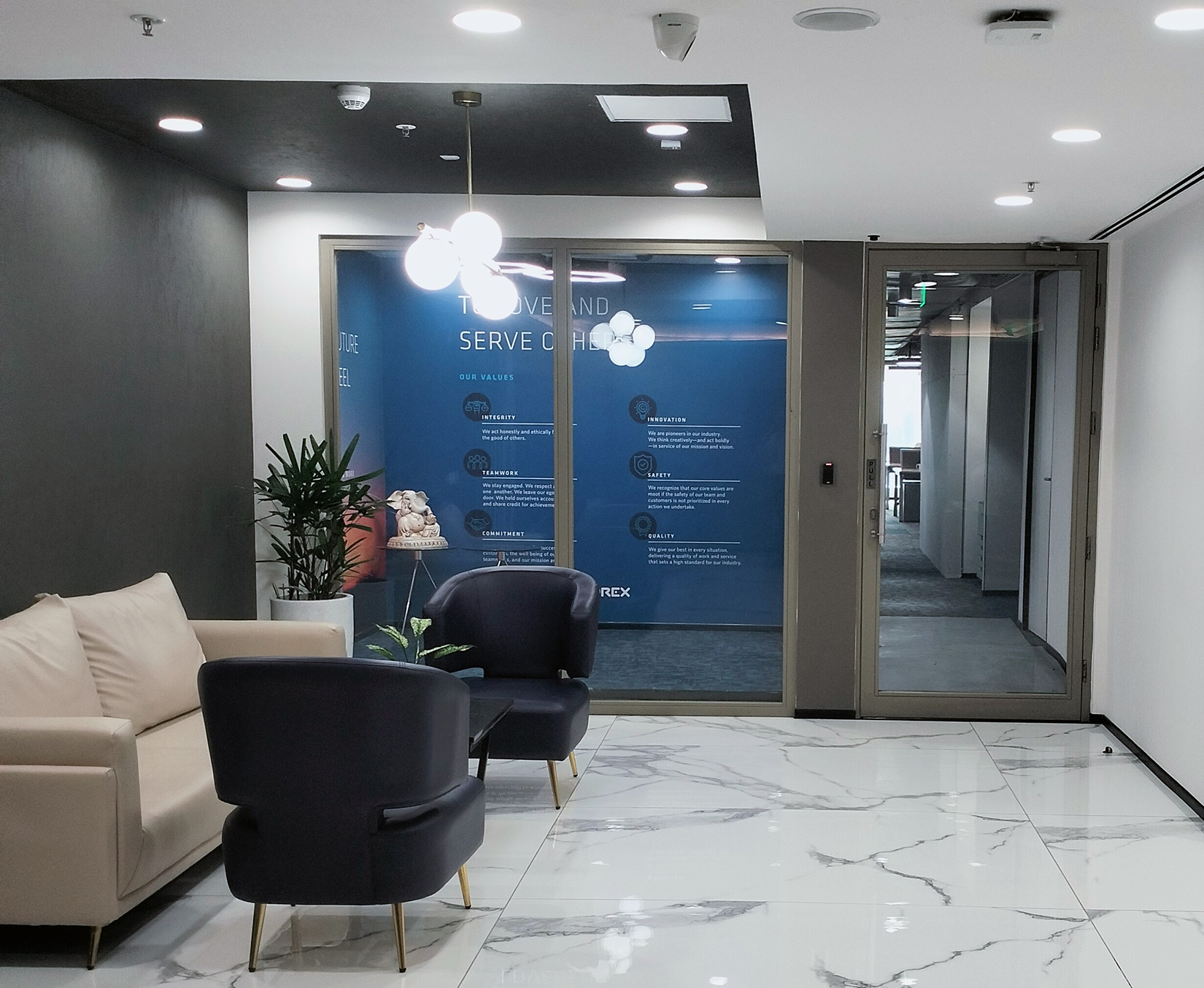entryway to Midrex India office