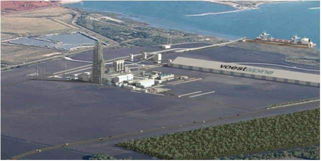 FIGURE 3. View of voestalpine Texas LLC HBI plant site near Corpus Christi, Texas, USA.