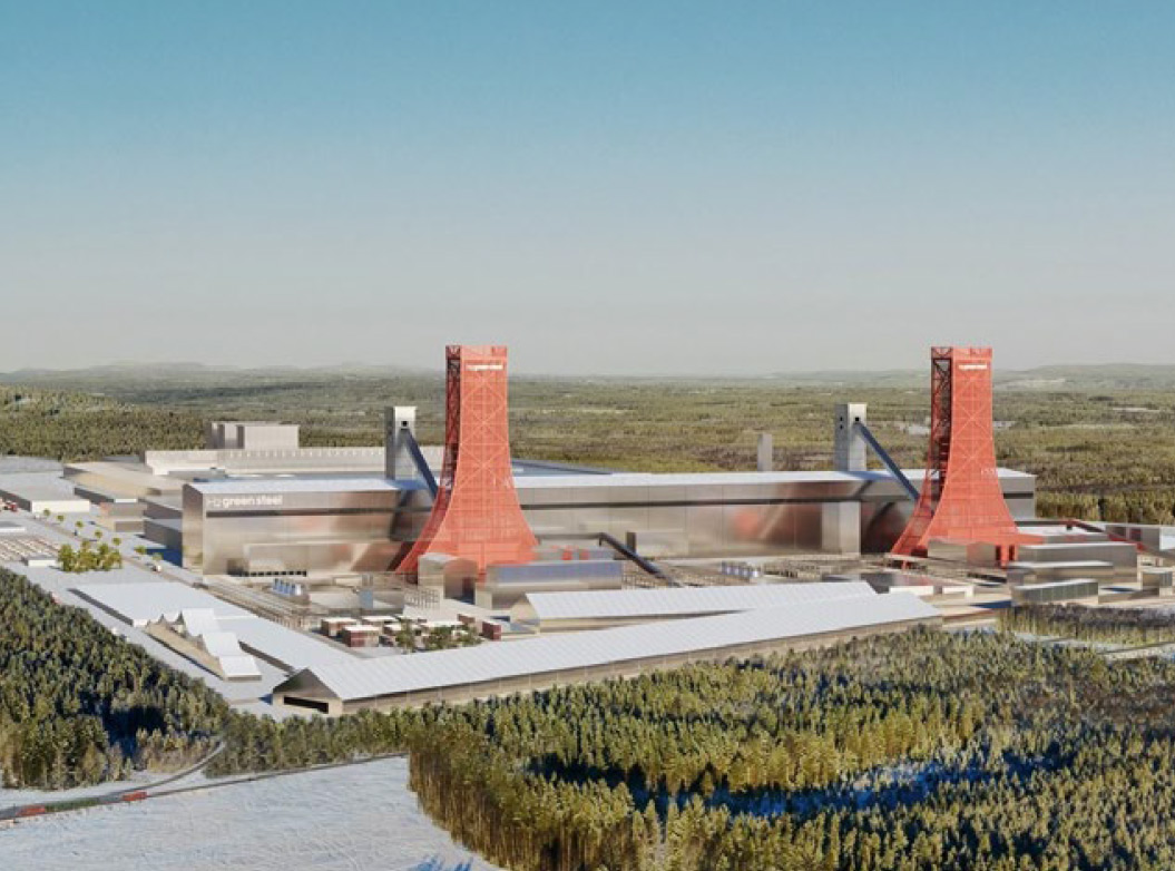 Hydrogen DRI plant in Boden, Sweden